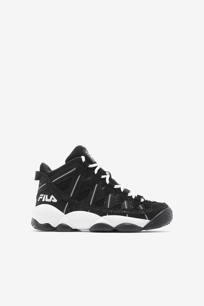 Fila Sneakers Stackhouse Spaghetti Kids Black/White - India WIK-861437